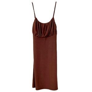 Kendal & Kylie Brown Knit Mini Dress‎ Small Y2K